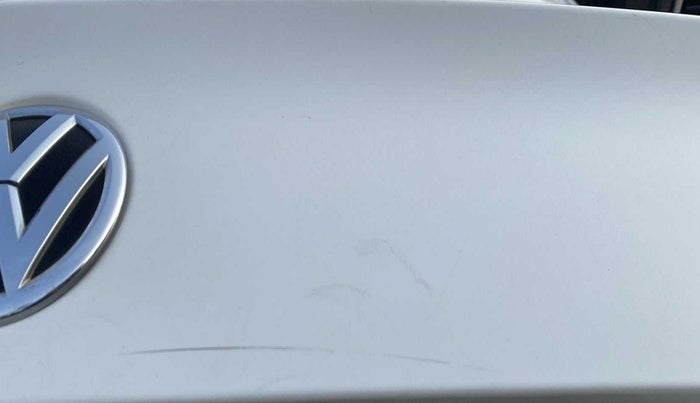 2017 Volkswagen Ameo COMFORTLINE 1.5, Diesel, Manual, 54,643 km, Dicky (Boot door) - Minor scratches