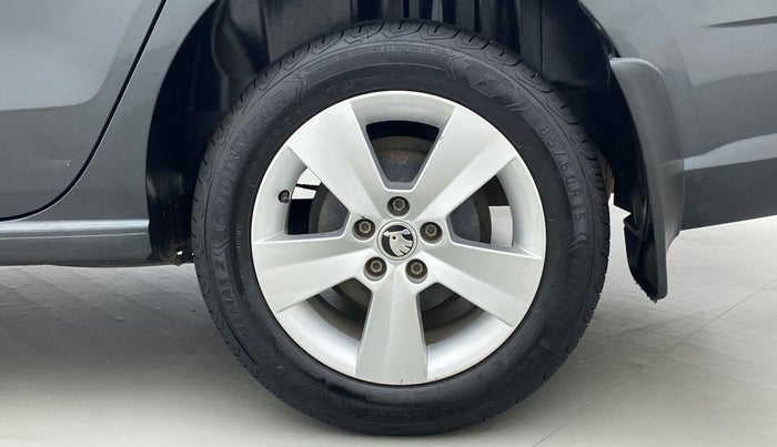2018 Skoda Rapid 1.5 TDI MT AMBITION, Diesel, Manual, 58,503 km, Left Rear Wheel