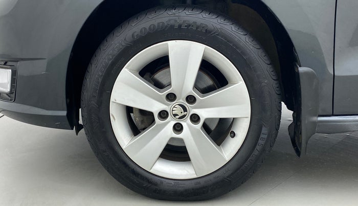 2018 Skoda Rapid 1.5 TDI MT AMBITION, Diesel, Manual, 58,503 km, Left Front Wheel