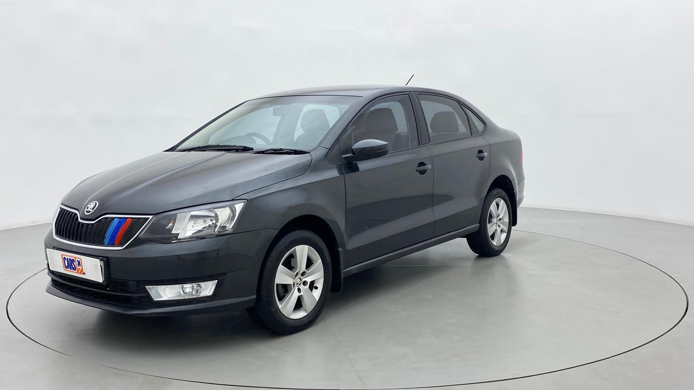 2018 Skoda Rapid 1.5 TDI MT AMBITION, Diesel, Manual, 58,503 km, Left Front Diagonal