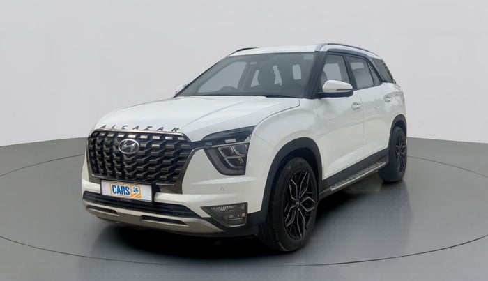 2022 Hyundai ALCAZAR 2.0 SIGNATURE (O) AT 6STR, Petrol, Automatic, 10,456 km, Left Front Diagonal