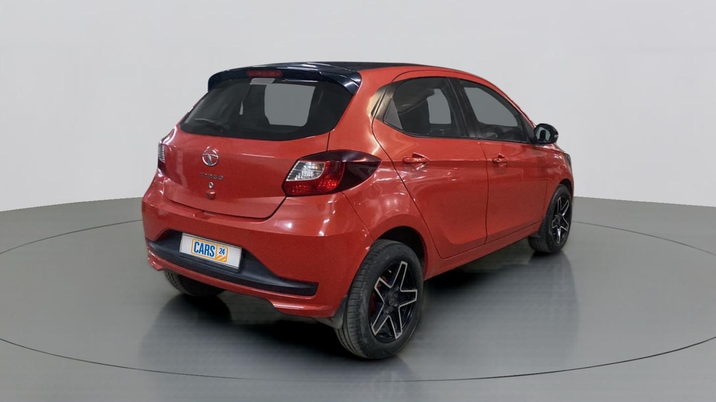 2020 Tata Tiago XZA PLUS DUAL TONE PETROL, Petrol, Automatic, 18,420 km, Right Back Diagonal