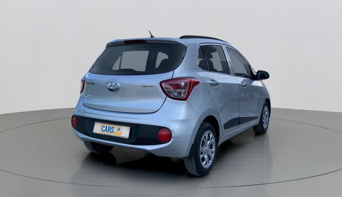 2018 Hyundai Grand i10 SPORTZ 1.2 KAPPA VTVT, Petrol, Manual, 69,511 km, Right Back Diagonal