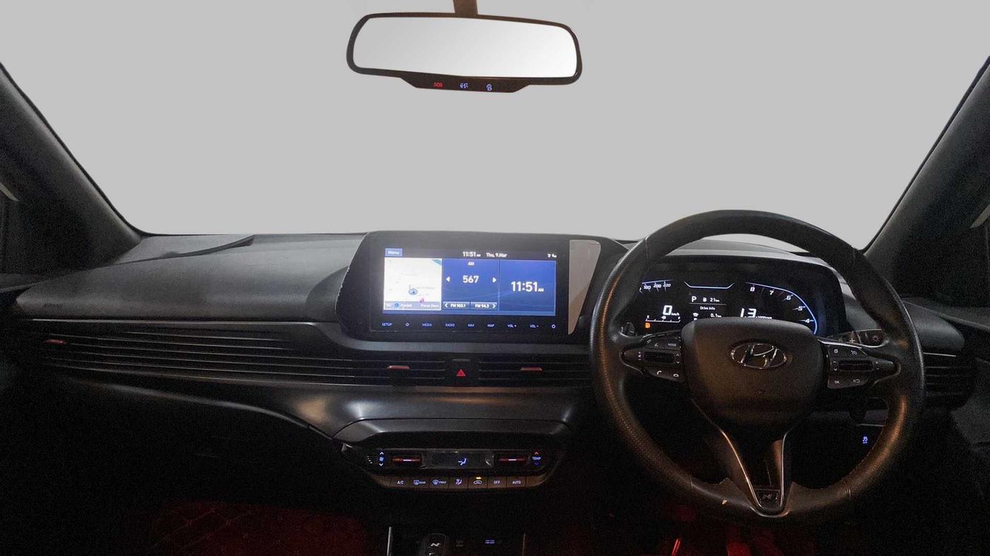 2021 Hyundai NEW I20 N LINE N8 1.0 TURBO GDI DCT, Petrol, Automatic, 9,377 km, Dashboard