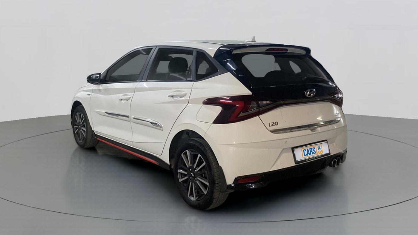 2021 Hyundai NEW I20 N LINE N8 1.0 TURBO GDI DCT, Petrol, Automatic, 9,377 km, Left Back Diagonal