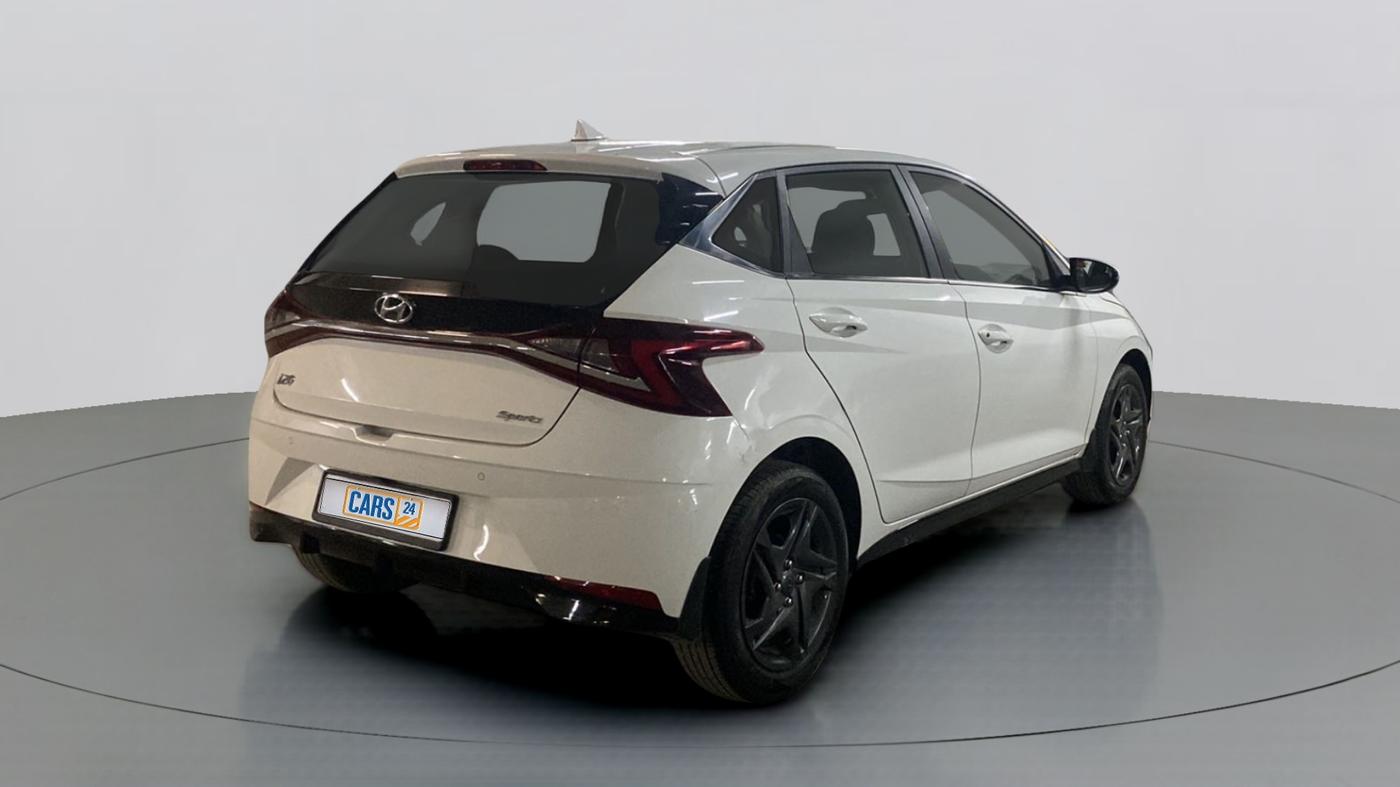 2021 Hyundai NEW I20 SPORTZ 1.2 MT, Petrol, Manual, 12,641 km, Right Back Diagonal