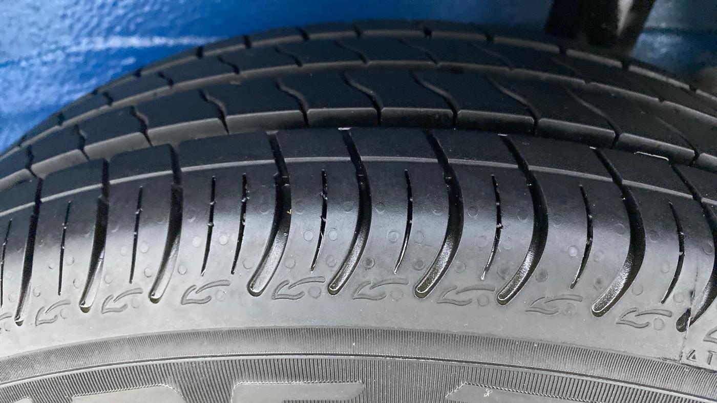 2021 Maruti S PRESSO VXI+, Petrol, Manual, 4,065 km, Left Rear Tyre Tread
