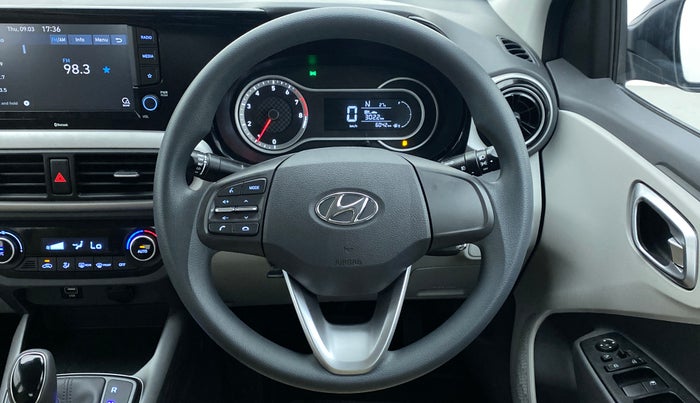 2022 Hyundai GRAND I10 NIOS SPORTZ AMT 1.2 KAPPA VTVT, Petrol, Automatic, 6,042 km, Steering Wheel Close Up
