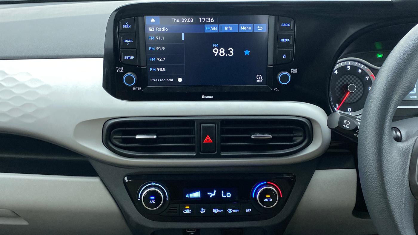 2022 Hyundai GRAND I10 NIOS SPORTZ AMT 1.2 KAPPA VTVT, Petrol, Automatic, 6,042 km, Air Conditioner