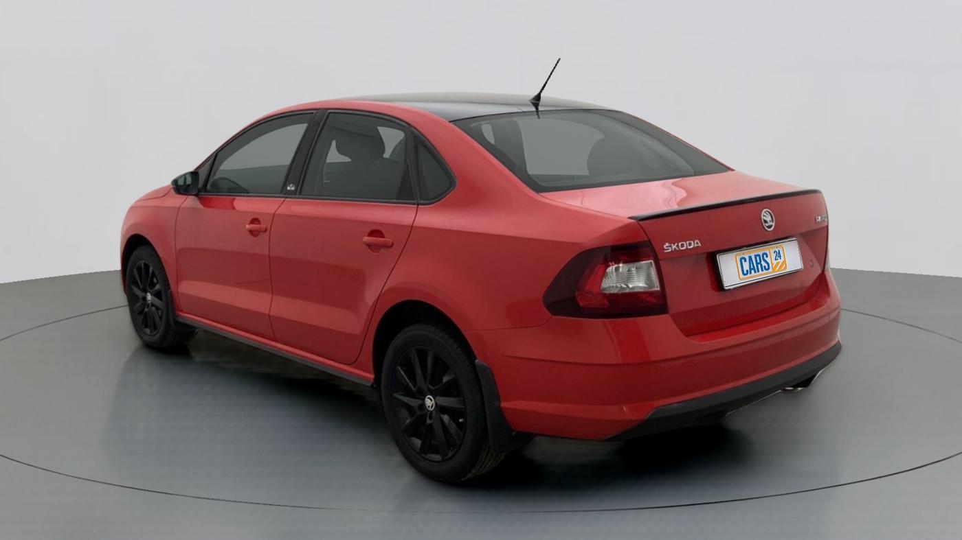 2021 Skoda Rapid STYLE 1.0TSI MT, Petrol, Manual, 13,561 km, Left Back Diagonal