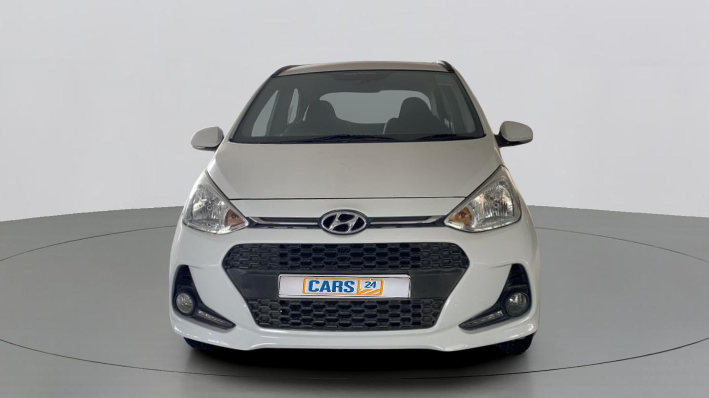 2017 Hyundai Grand i10 SPORTZ (O) 1.2 KAPPA VTVT, Petrol, Manual, 80,554 km, Front
