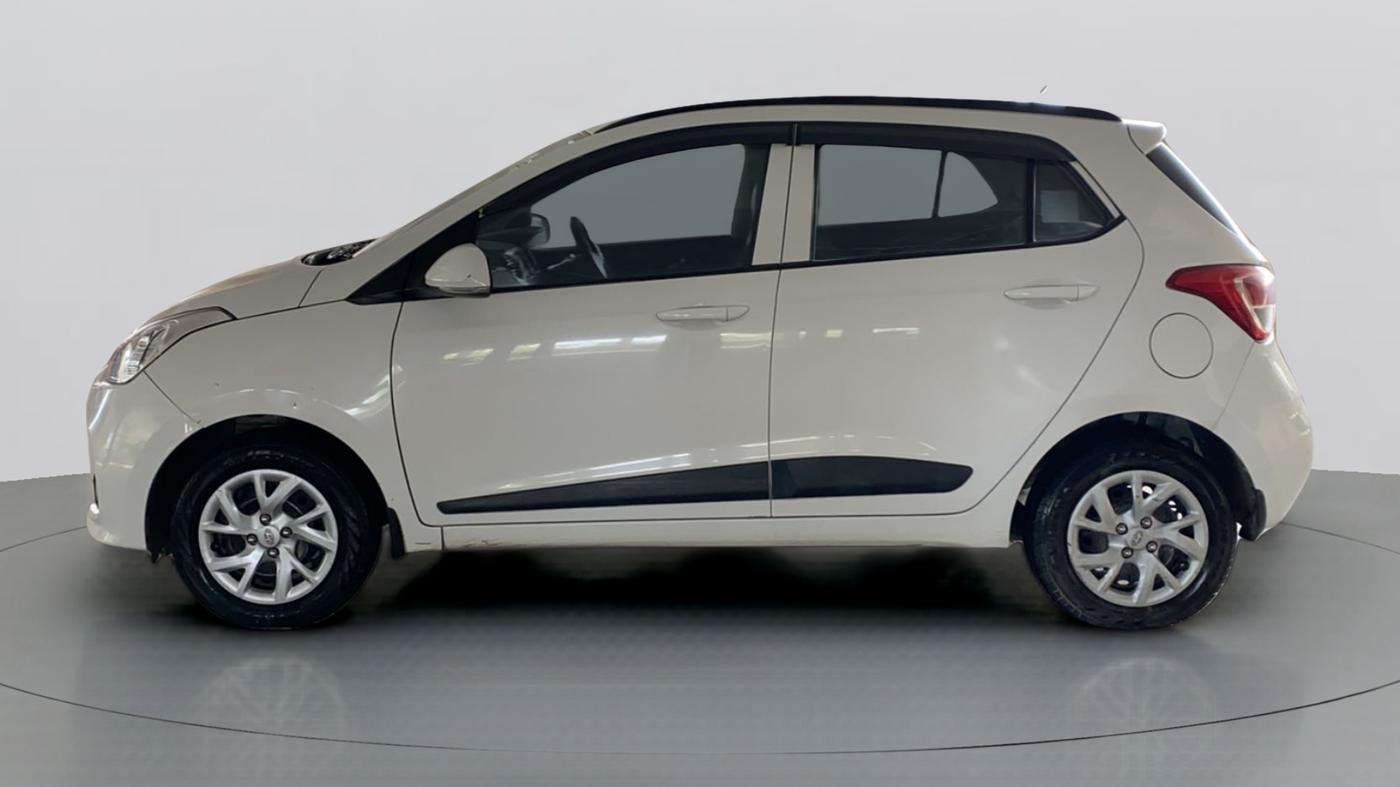 2017 Hyundai Grand i10 SPORTZ (O) 1.2 KAPPA VTVT, Petrol, Manual, 80,554 km, Left Side