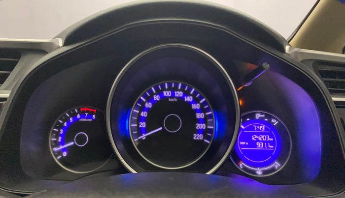 2017 Honda Jazz 1.2L I-VTEC SV, Petrol, Manual, 1,24,203 km, Odometer Image