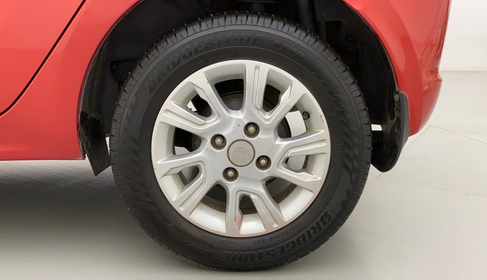 2017 Tata Tiago XZA PETROL, Petrol, Automatic, 46,499 km, Left Rear Wheel