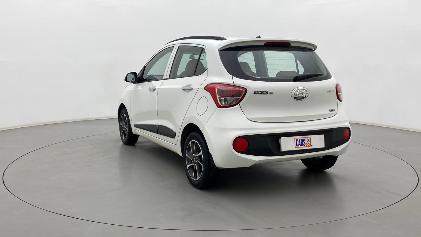 2017 Hyundai Grand i10 ASTA 1.2 KAPPA VTVT, Petrol, Manual, 54,280 km, Left Back Diagonal