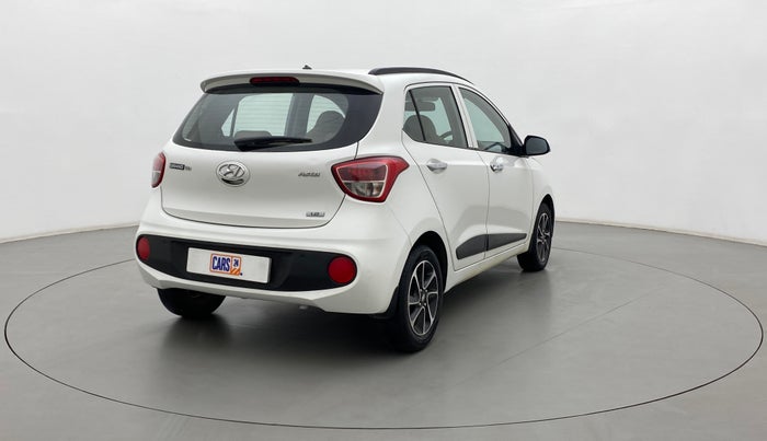 2017 Hyundai Grand i10 ASTA 1.2 KAPPA VTVT, Petrol, Manual, 54,280 km, Right Back Diagonal