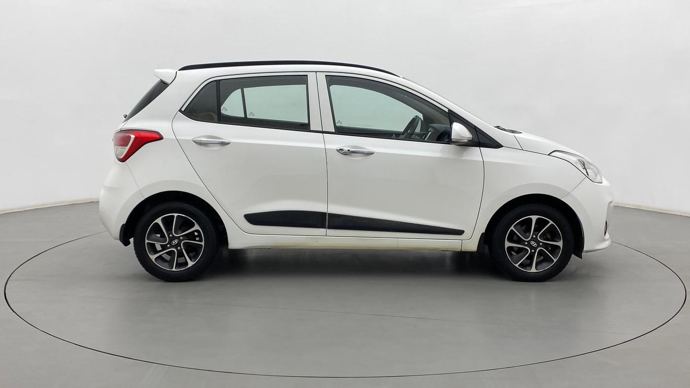 2017 Hyundai Grand i10 ASTA 1.2 KAPPA VTVT, Petrol, Manual, 54,280 km, Right Side View