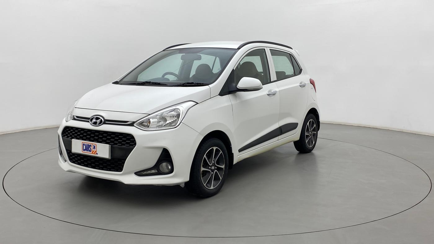 2017 Hyundai Grand i10 ASTA 1.2 KAPPA VTVT, Petrol, Manual, 54,280 km, Left Front Diagonal