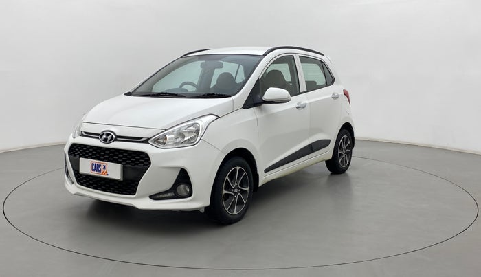 2017 Hyundai Grand i10 ASTA 1.2 KAPPA VTVT, Petrol, Manual, 54,280 km, Left Front Diagonal