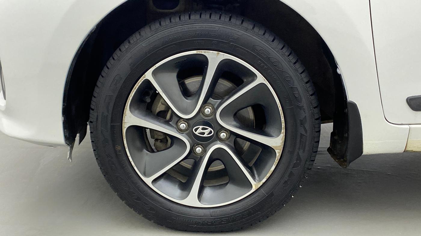 2017 Hyundai Grand i10 ASTA 1.2 KAPPA VTVT, Petrol, Manual, 54,280 km, Left Front Wheel
