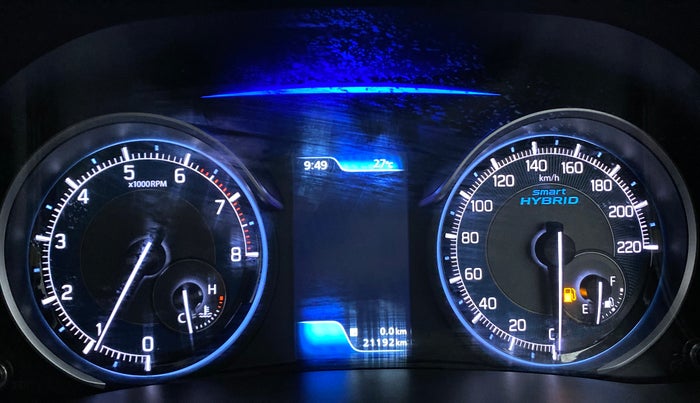 2019 Maruti XL6 ZETA MT, Petrol, Manual, 21,222 km, Odometer Image