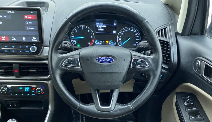 2020 Ford Ecosport TITANIUM 1.5L DIESEL, Diesel, Manual, 50,680 km, Steering Wheel Close Up