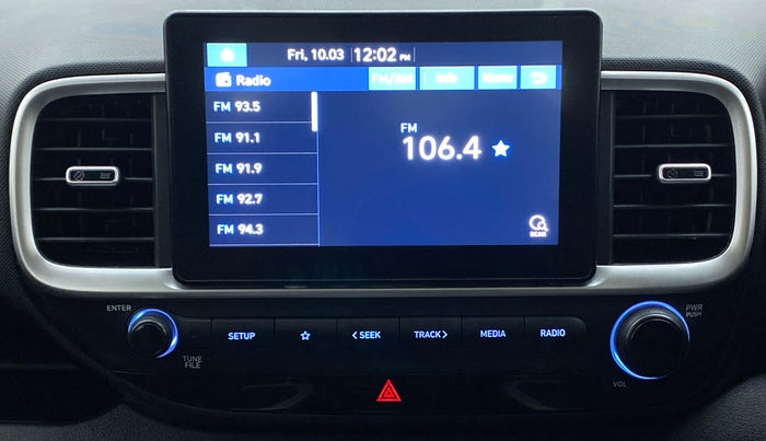 2021 Hyundai VENUE S+ 1.2, Petrol, Manual, 15,739 km, Infotainment System