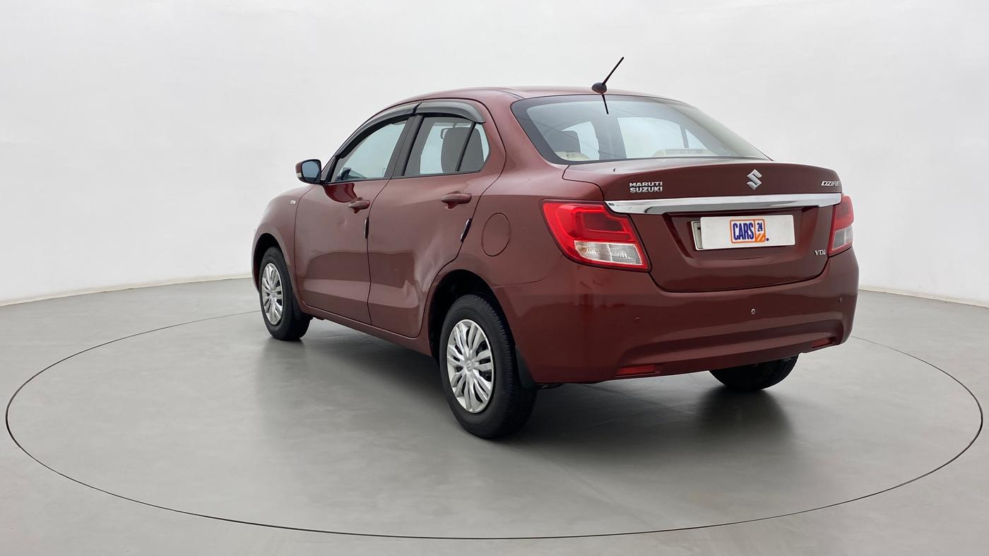 2017 Maruti Dzire VDI, Diesel, Manual, 48,207 km, Left Back Diagonal