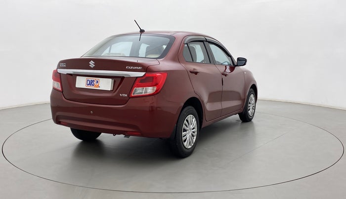 2017 Maruti Dzire VDI, Diesel, Manual, 48,207 km, Right Back Diagonal