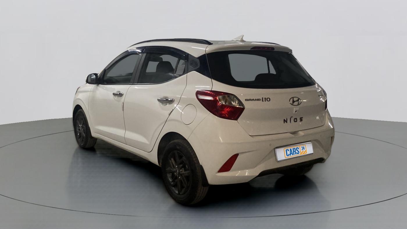 2021 Hyundai GRAND I10 NIOS SPORTZ 1.2 KAPPA VTVT, Petrol, Manual, 17,844 km, Left Back Diagonal