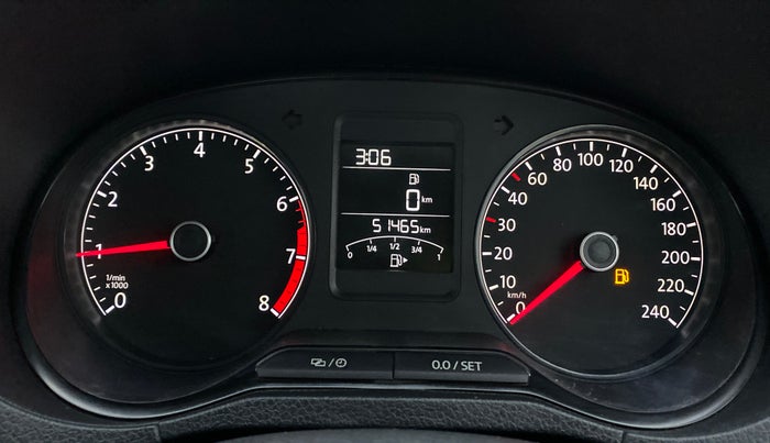2018 Volkswagen Polo COMFORTLINE 1.0 PETROL, Petrol, Manual, 51,465 km, Odometer Image