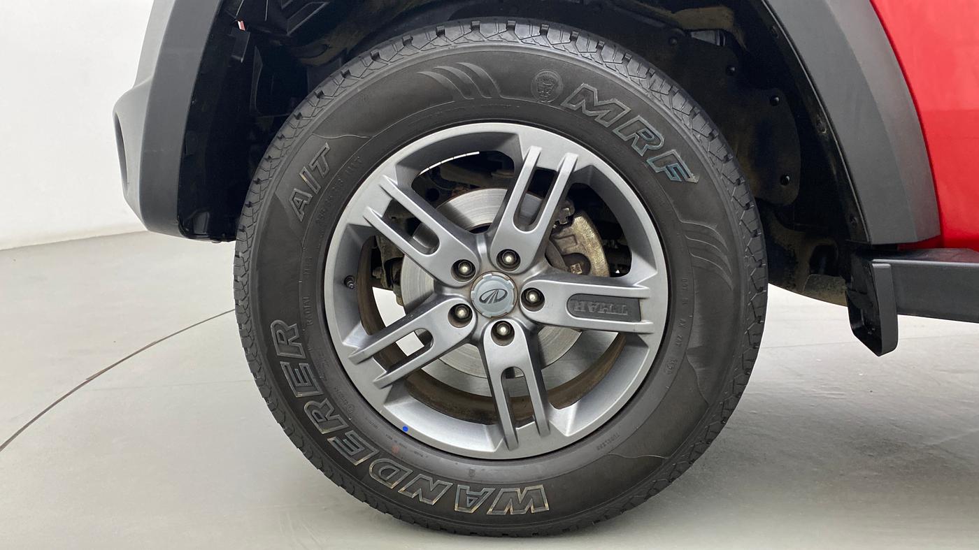 2021 Mahindra Thar LX PETROL HT 4WD AT, Petrol, Automatic, 10,507 km, Left Front Wheel