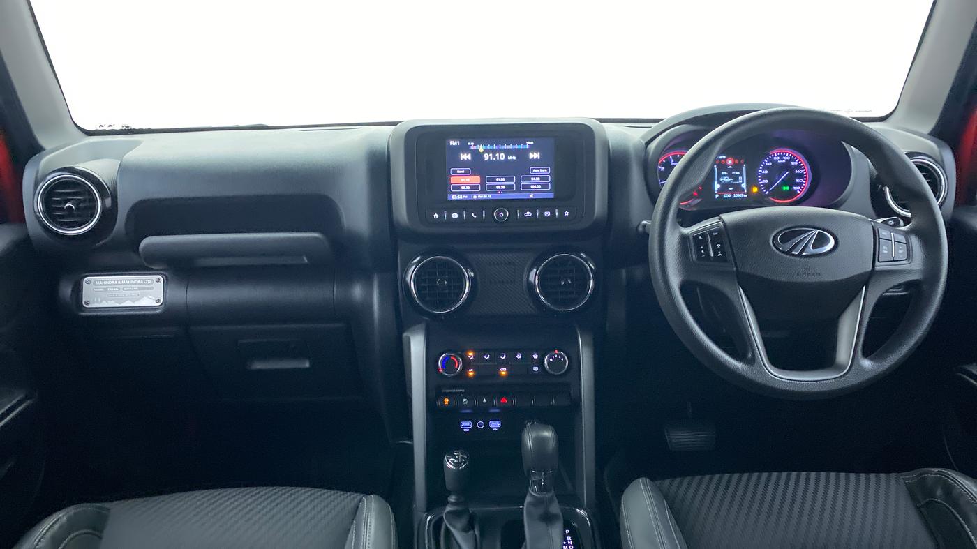 2021 Mahindra Thar LX PETROL HT 4WD AT, Petrol, Automatic, 10,507 km, Dashboard