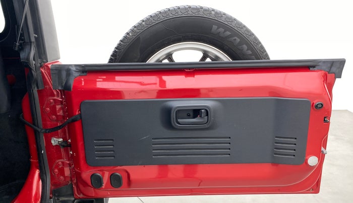 2021 Mahindra Thar LX PETROL HT 4WD AT, Petrol, Automatic, 10,507 km, Boot Door Open