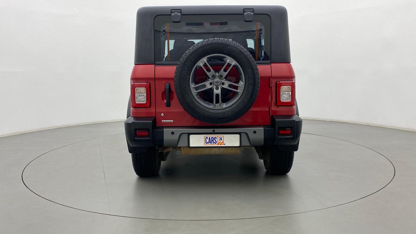 2021 Mahindra Thar LX PETROL HT 4WD AT, Petrol, Automatic, 10,507 km, Back/Rear