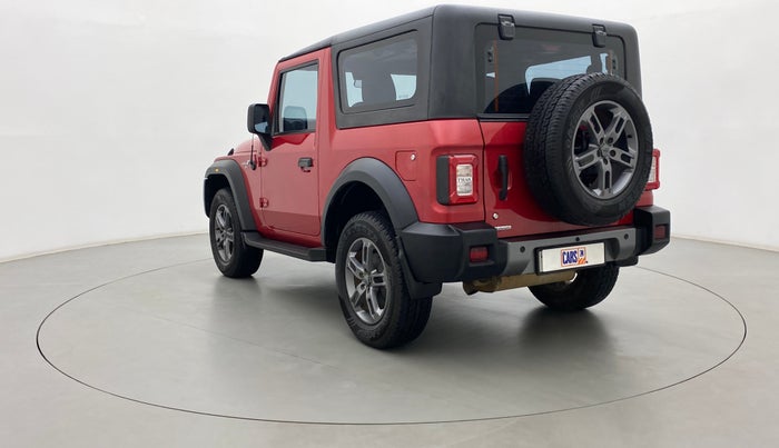 2021 Mahindra Thar LX PETROL HT 4WD AT, Petrol, Automatic, 10,507 km, Left Back Diagonal