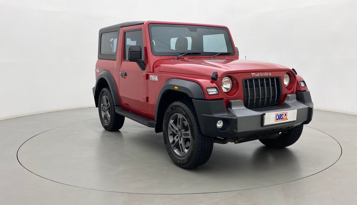 2021 Mahindra Thar LX PETROL HT 4WD AT, Petrol, Automatic, 10,507 km, Right Front Diagonal