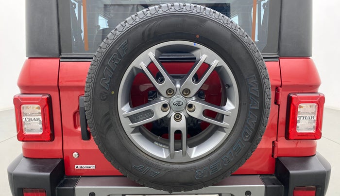 2021 Mahindra Thar LX PETROL HT 4WD AT, Petrol, Automatic, 10,507 km, Spare Tyre