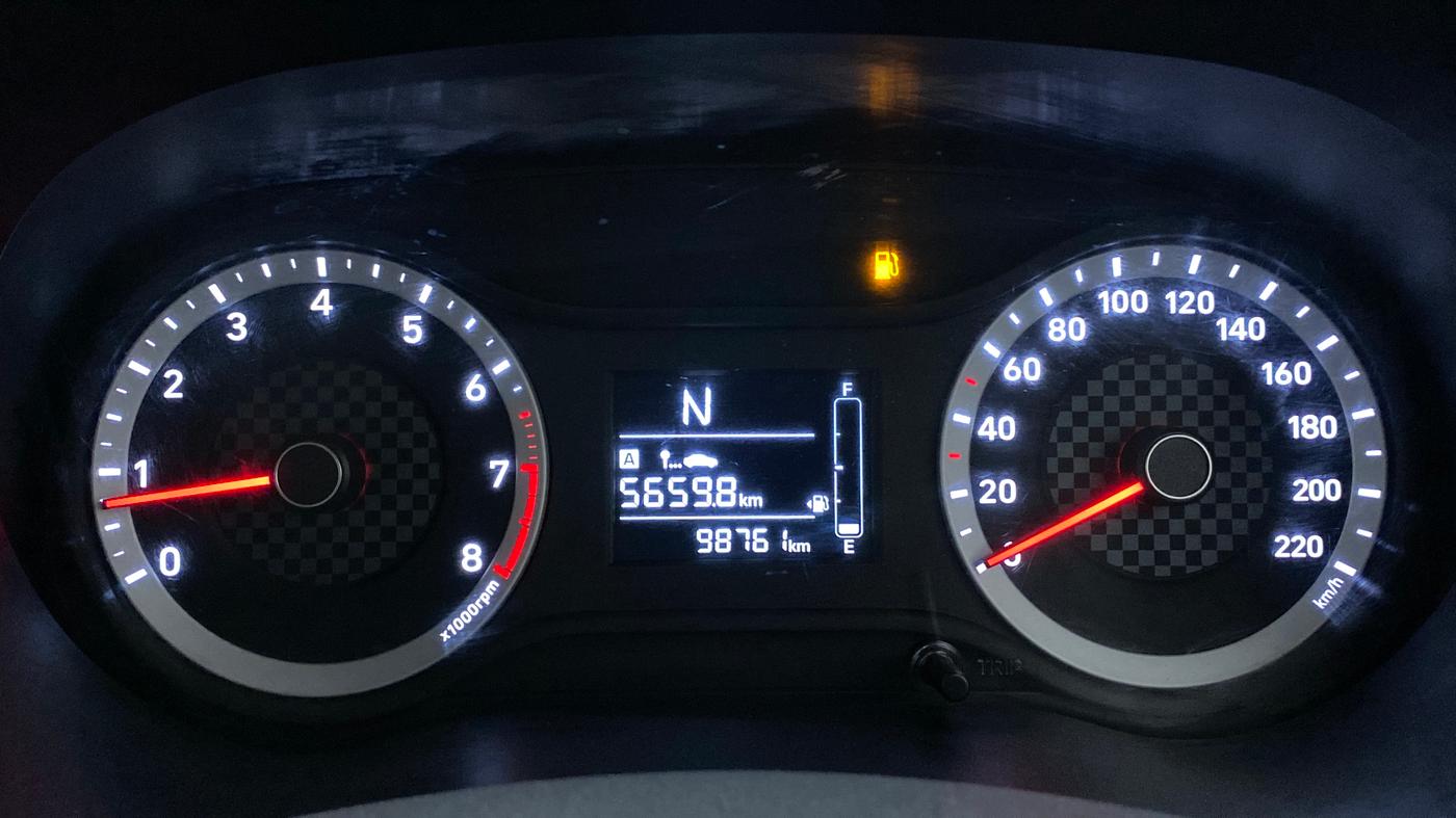 2020 Hyundai AURA S 1.2 AMT, Petrol, Automatic, 99,334 km, Odometer Image