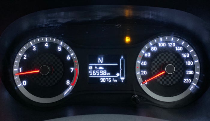 2020 Hyundai AURA S 1.2 AMT, Petrol, Automatic, 99,334 km, Odometer Image