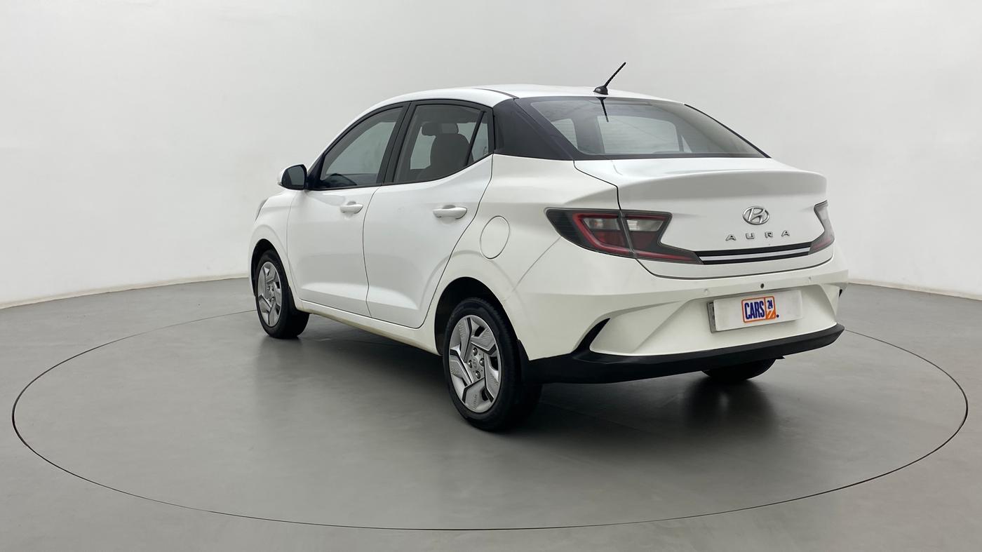 2020 Hyundai AURA S 1.2 AMT, Petrol, Automatic, 99,334 km, Left Back Diagonal