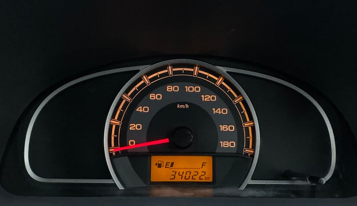 2018 Maruti Alto 800 VXI, Petrol, Manual, 34,022 km, Odometer Image