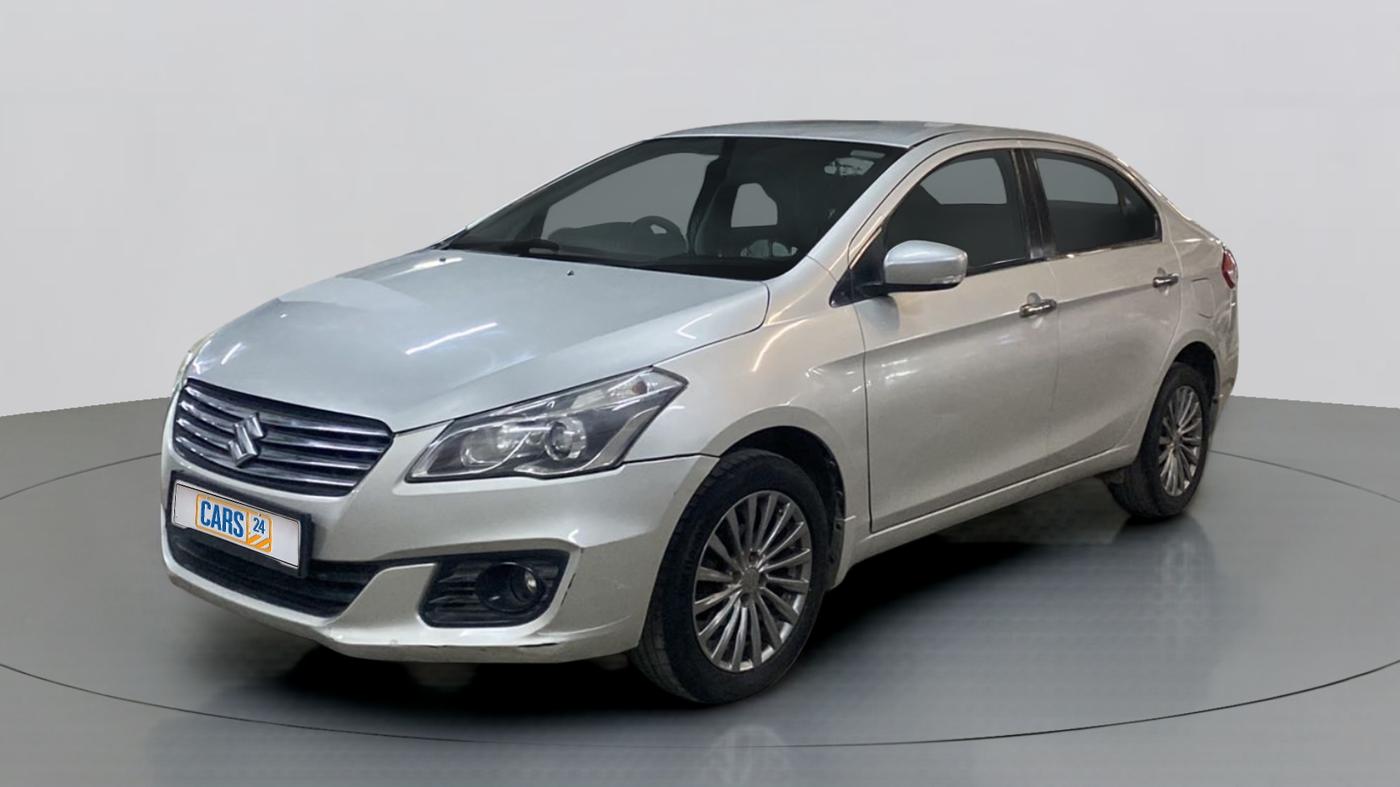 2015 Maruti Ciaz VDI+ SHVS, Diesel, Manual, 51,964 km, Left Front Diagonal