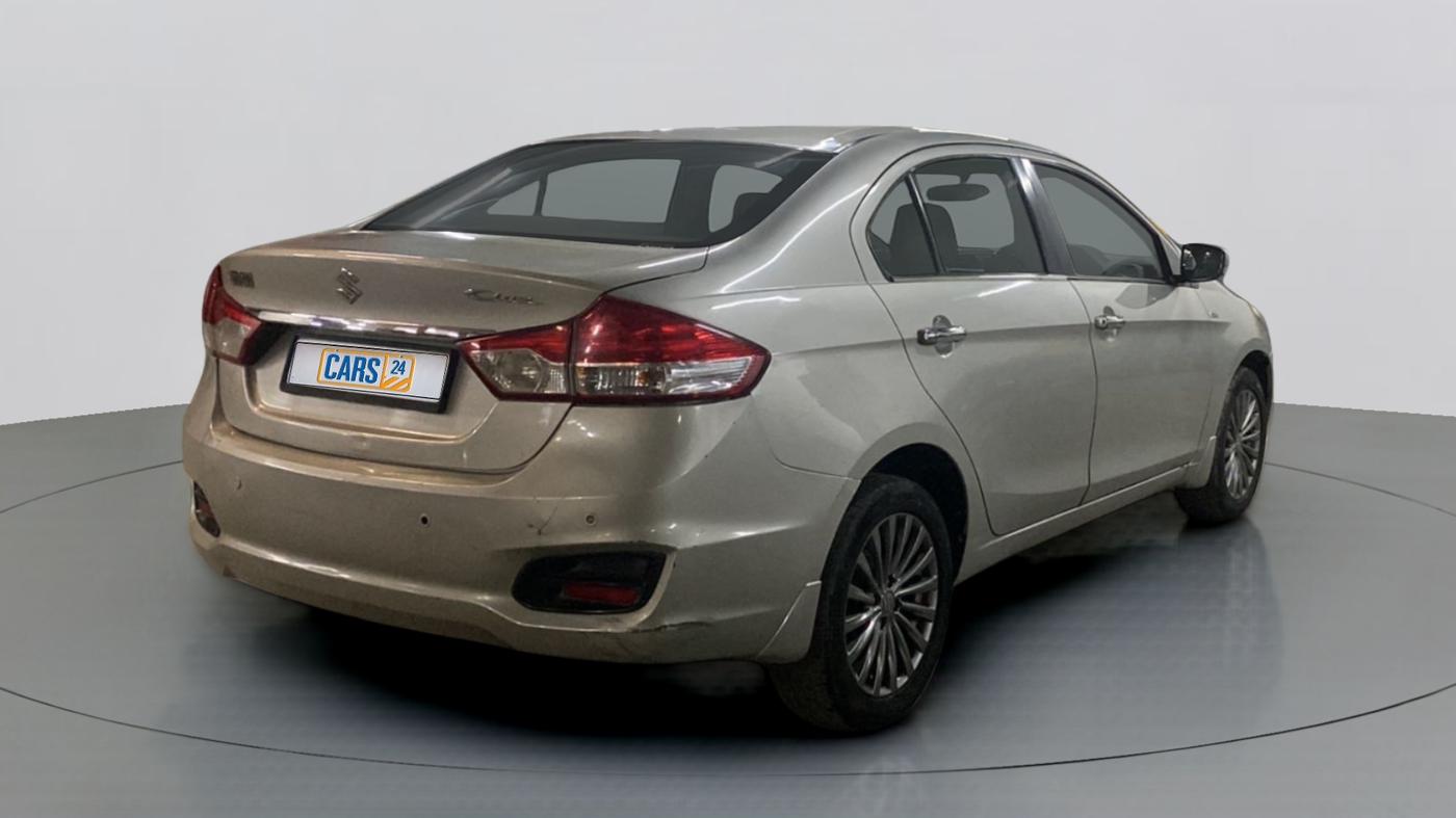 2015 Maruti Ciaz VDI+ SHVS, Diesel, Manual, 51,964 km, Right Back Diagonal