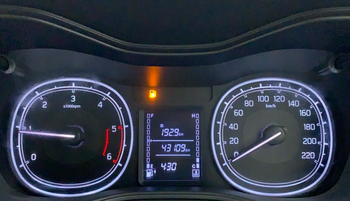 2018 Maruti Vitara Brezza VDI OPT, Diesel, Manual, 43,109 km, Odometer Image