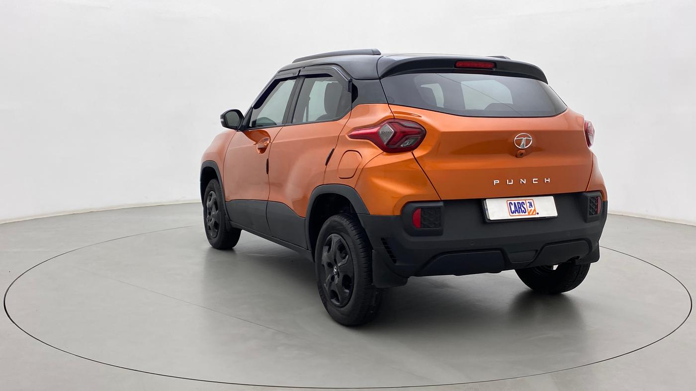 2022 Tata PUNCH ACCOMPLISHED AMT, Petrol, Automatic, 2,949 km, Left Back Diagonal