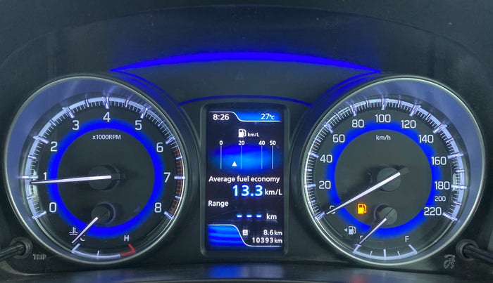 2020 Maruti Baleno ALPHA PETROL 1.2, Petrol, Manual, 10,393 km, Odometer Image