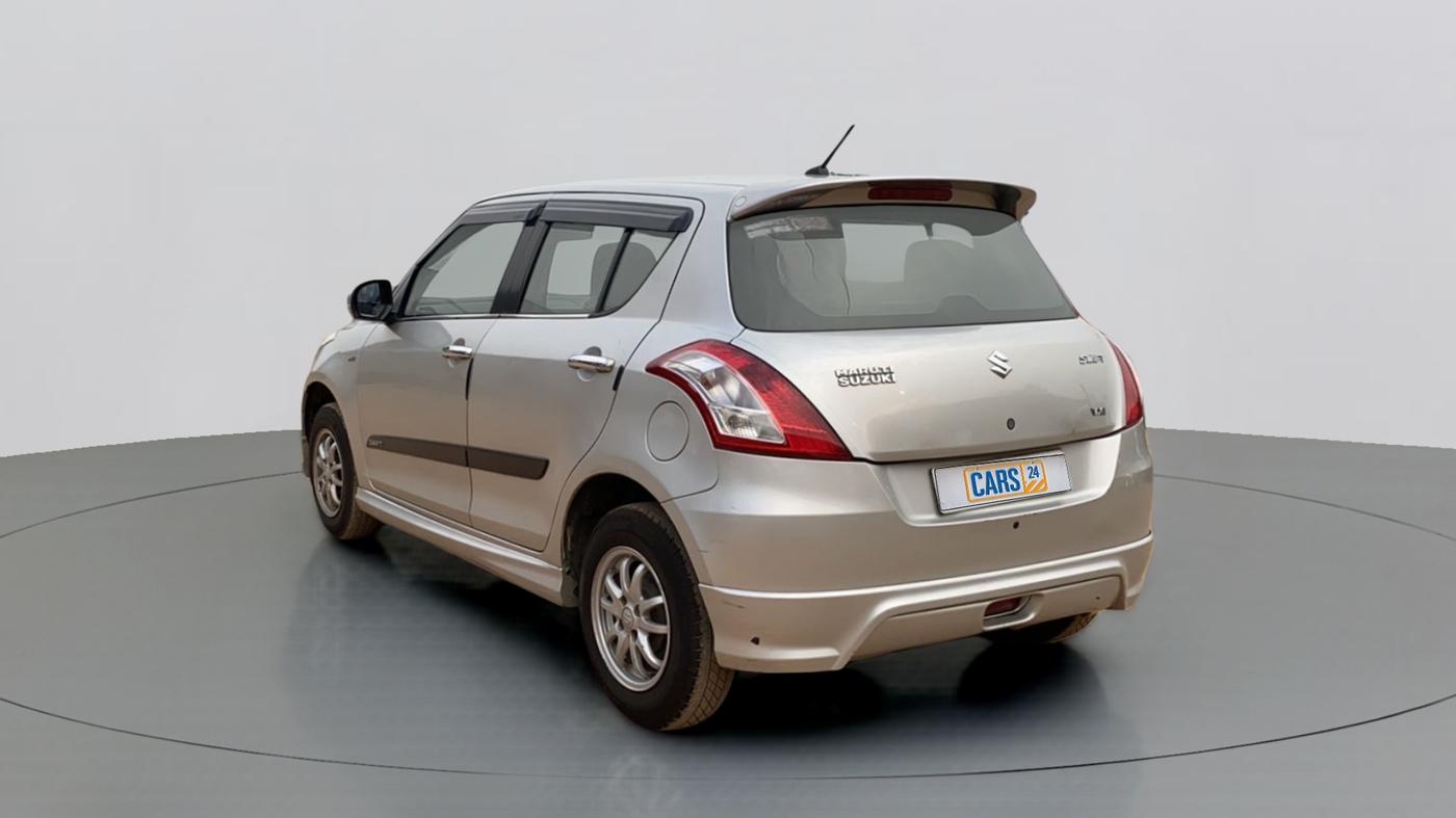 2015 Maruti Swift VXI, Petrol, Manual, 84,906 km, Left Back Diagonal