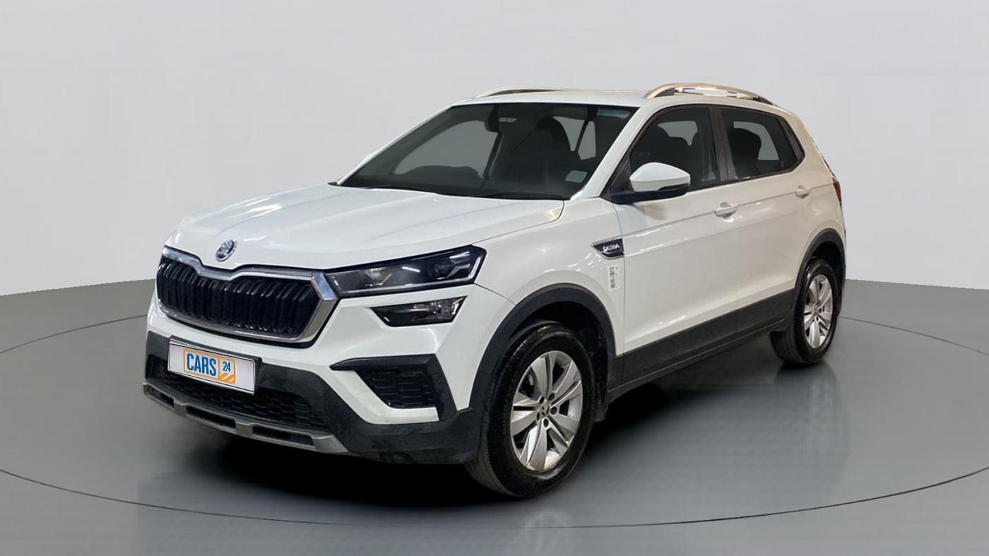 2022 Skoda KUSHAQ AMBITION 1.0 TSI MT, Petrol, Manual, 25,888 km, Left Front Diagonal