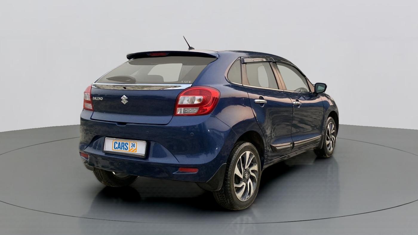 2019 Maruti Baleno ALPHA PETROL 1.2, Petrol, Manual, 44,470 km, Right Back Diagonal